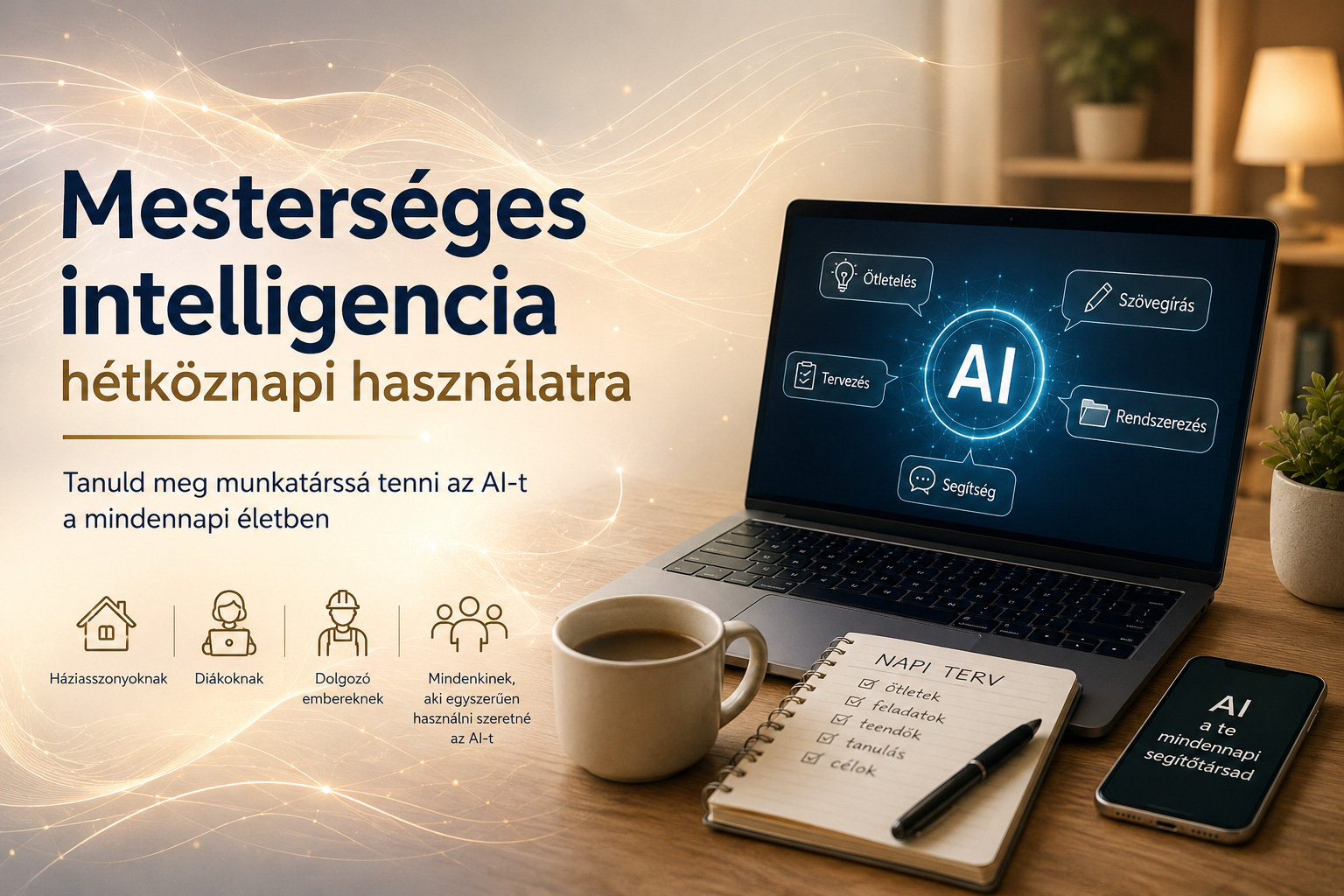 Mesterséges intelligencia hétköznapi használatra